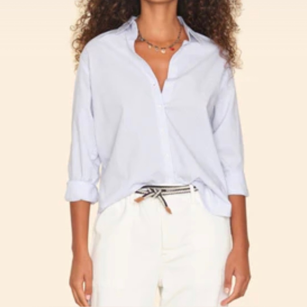 EUC Xirena Beau Blue Shirt-Size Small